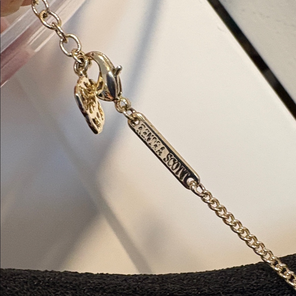 NWOT Lot of 2x [Kendra Scott] Jacqueline Spike Tennis Bracelet & Elisa Necklace - Picture 12 of 15